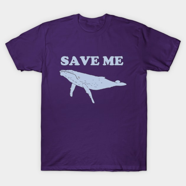 Save the Whales T-Shirt by karutees